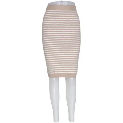 Kjol (Beige, Vit) från Pernilla Wahlgren Polyamid, Viskos