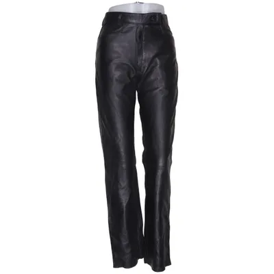 Leren broek (Zwart) Leer, Polyester