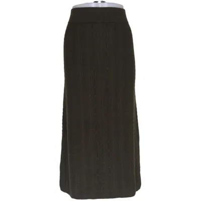 Skirt (Green) from Sézane Cotton, Elastane, Merino wool, Polyamide