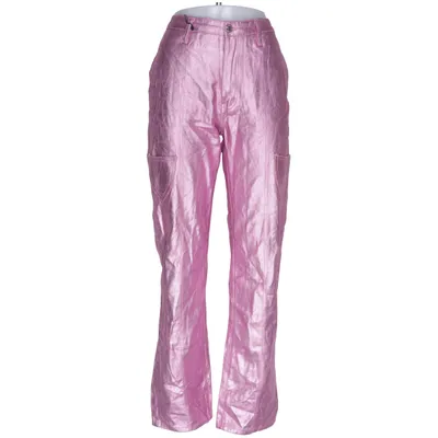 Jeans (Pink) from PrettyLittleThing Cotton, Polyurethane