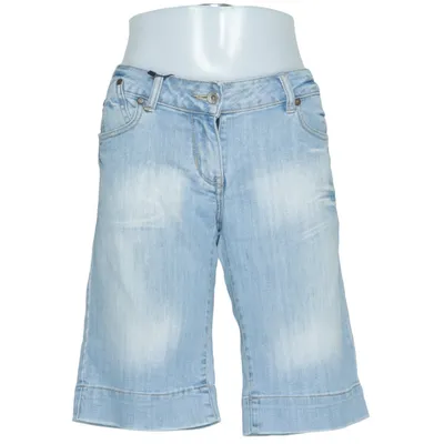 Denim shorts (Blauw) van Success Katoen, Elastaan