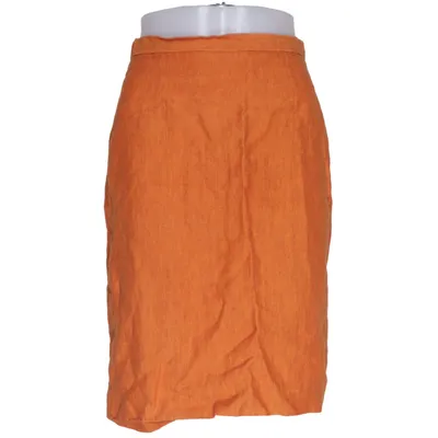 Jupe (Orange) de Woman Collection Acétate, Lin