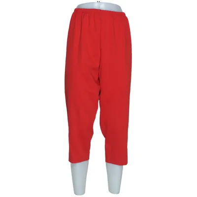 Pantacourt (Rouge) de Fiori Élasthane, Viscose