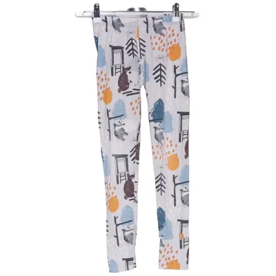 Leggings (Grå, Flerfärgad) från NOSH Bomull, Elastan