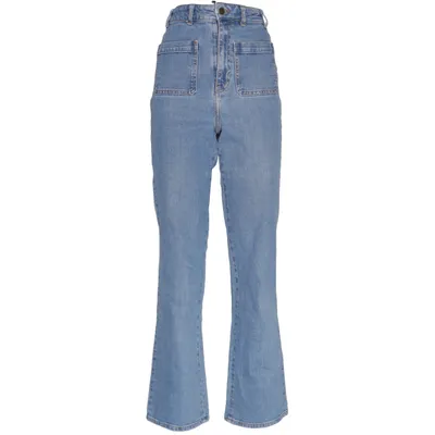 Jeans (Blå) fra Ba&sh Bomuld, Elastan