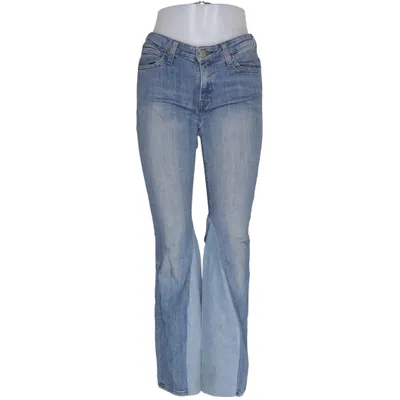 Jeans (Blå) från Lee Bomull, Elastan