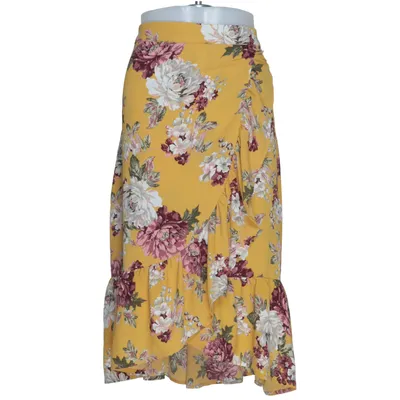 Wrap skirt (Yellow, Multicolored) from VRS Woman
