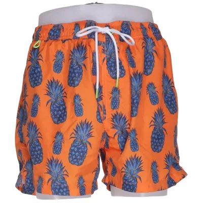 Badshorts (Orange, Blå) från Alcott Polyester