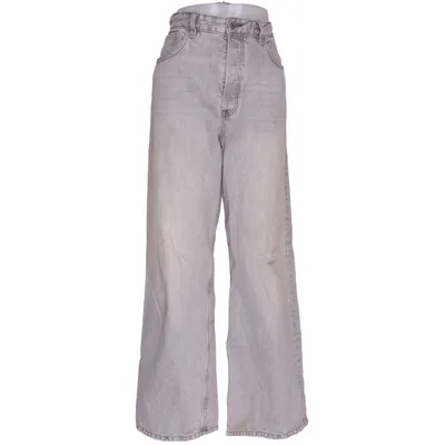Spijkerbroek (Grijs) van Perfect Jeans Gina Tricot Katoen