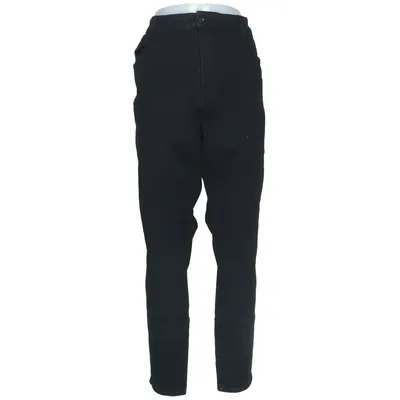 Spijkerbroek (Zwart) van ONLY Carmakoma Katoen, Gerecycled polyester