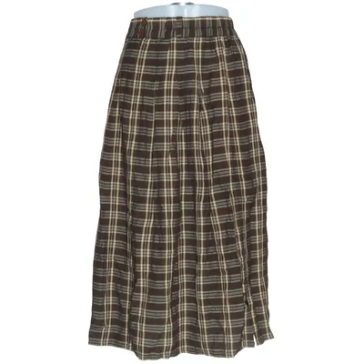Långkjol (Brun, Beige) från SAND Acetat, Viskos
