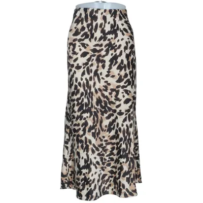 Maxi rok (Beige, Bruin, Zwart) van YAS Gerecycled polyester