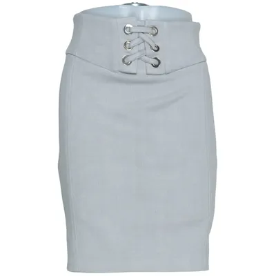 Skirt (Gray) from Love Republic Elastane, Polyester
