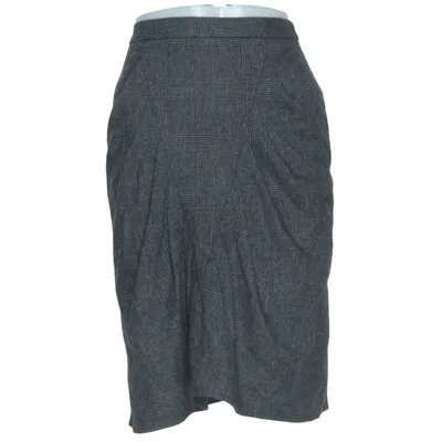 Skirt (Gray) from Masscob Cotton, Elastane, Polyamide, Polyester, Viscose, Wool