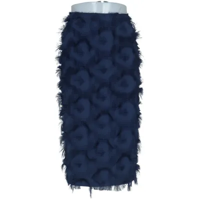 Skirt (Blue) from H&M Party Polyester