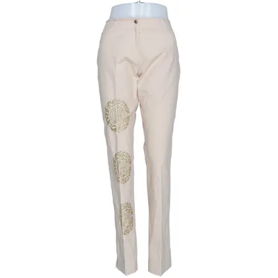 Chino (Beige) von Maria Grazia Severi Baumwolle, Elasthan