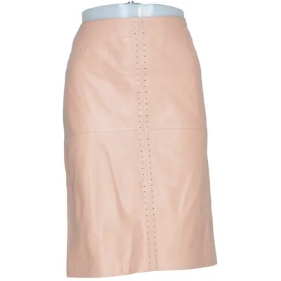 Leren rok (Roze) van Laurèl Leer