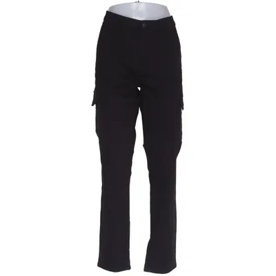 Pantalon cargo (Noir) de VRS Woman Élasthane, Coton biologique