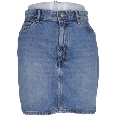 Jeanskjol (Blå) från ONLY Blue Denim Bomull