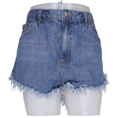 Denim shorts (Kiri) van Topshop Moto Katoen, Polyester