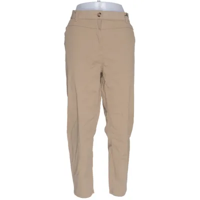 Chinos (Beige) från Gina Bomull, Elastan, Polyester