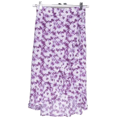 Wrap skirt (Purple, White) from Marie Serneholt Viscose