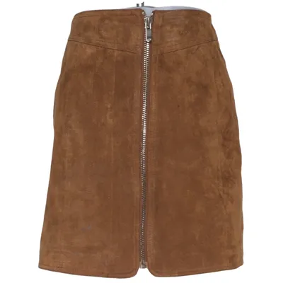 Leren rok (GYPSY) van Costes Leer, Polyester