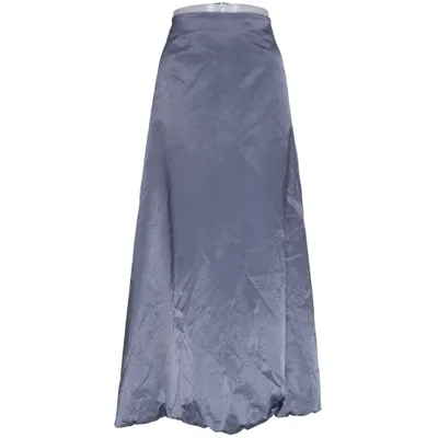 Maxi skirt (Blue) from Woman Cotton, Elastane, Polyester, Viscose