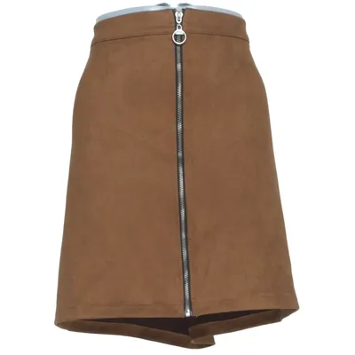 Jupe (Marron) de Pescara Élasthane, Polyester