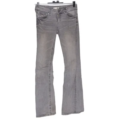 Jeans (Grå) från Gina Tricot Bomull, Elastan