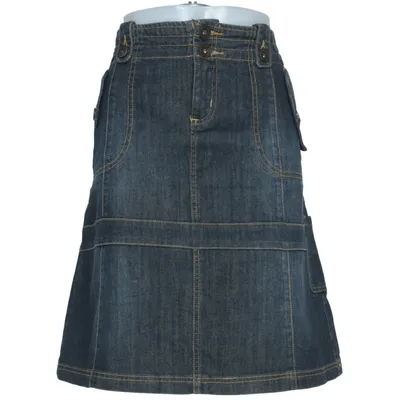 Denim skirt (Blue) from Denim Wear Cotton, Elastane