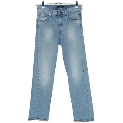 Spijkerbroek (Blauw) van Replay Katoen, Elastaan