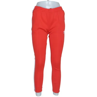 Träningsbyxor (Röd, Vit) från Adidas Originals Bomull, Elastan, Polyester