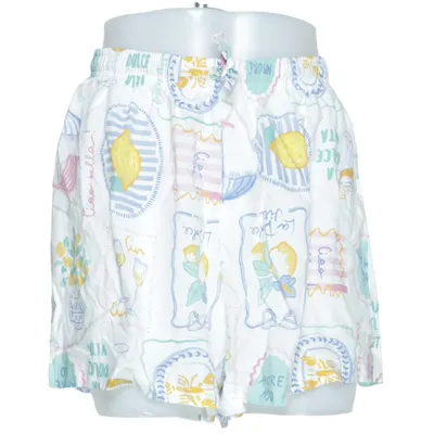 Pyjamasshorts (Hvid, Flerfarvet) fra Yamamay Lyocell, Viscose