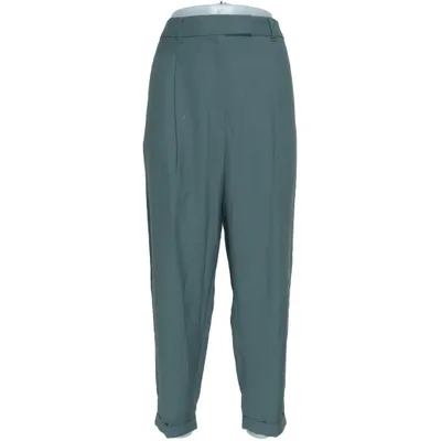 Pantalon (Vert) de Mango Basics Coton, Polyester, Viscose