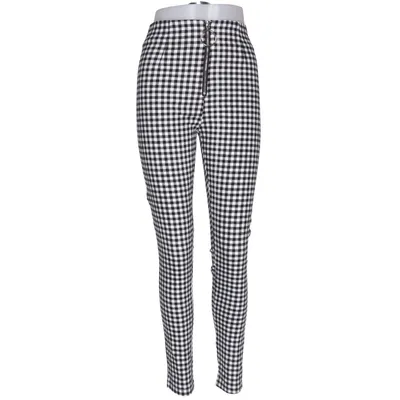 Byxor (Svart, Vit) från Nude Bomull, Elastan