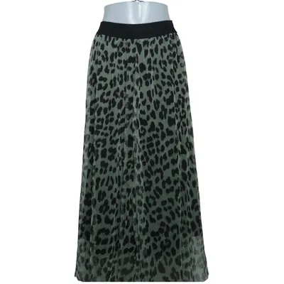 Maxi nederdel (Grøn, Sort) fra Heart Kiss Elastan, Polyester, Viscose