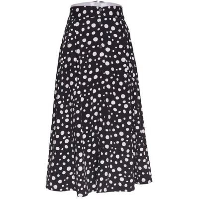 Kjol (Svart, Vit) från Monki Polyester