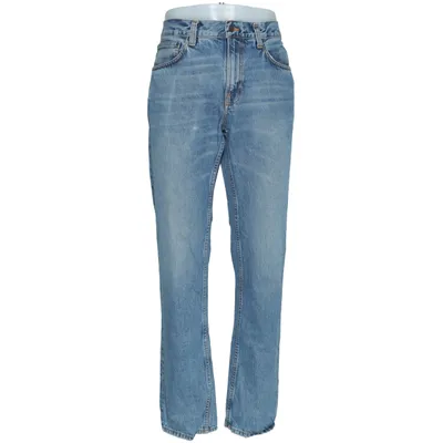 Spijkerbroek (Blauw) van Nudie Jeans Katoen