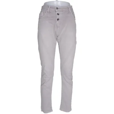 Jeans (Grå) från Please Vintage Glam Bomull, Elastan