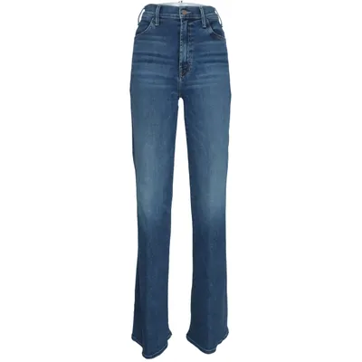 Jeans (Blue) from Mother Cotton, Polyester, Polyurethane
