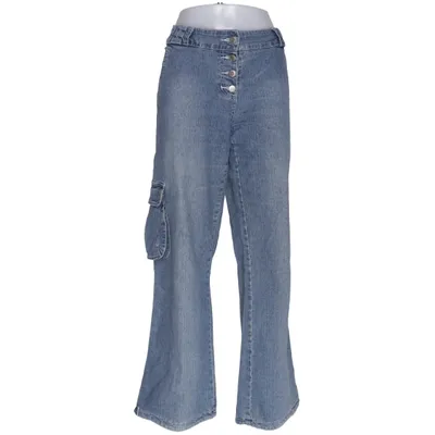 Cargo pants (Blue) from Colloseum Cotton, Elastane