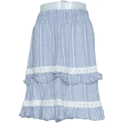 Kjol (Blå, Vit) från Zay Bomull, Polyester