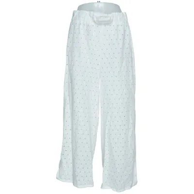 Palazzo pants (White) from Trendyol