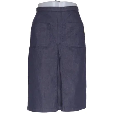 Jeansnederdel (Blå) fra Gul & Blå Bomuld, Polyester