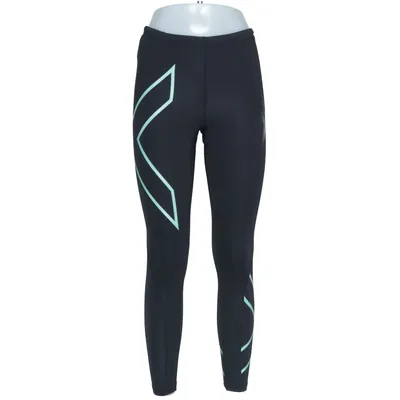 Sports tights (Black, Turquoise) from 2XU Elastane, Polyamide