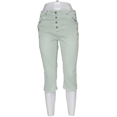 Three-quarter pants (Green) from Karostar Cotton, Elastane