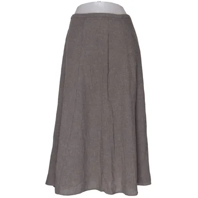 Rok (Bruin) van Massimo Dutti Viscose, Wol