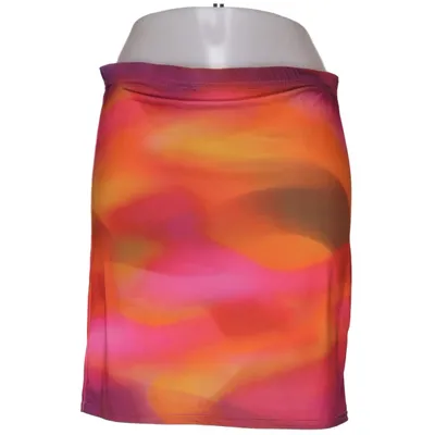 Jupe (Rouge, Orange, Violet) de PrettyLittleThing Élasthane, Polyester