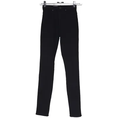 Spijkerbroek (Olivia high black s9 jegg) van Sally & Circle Katoen, Elastaan